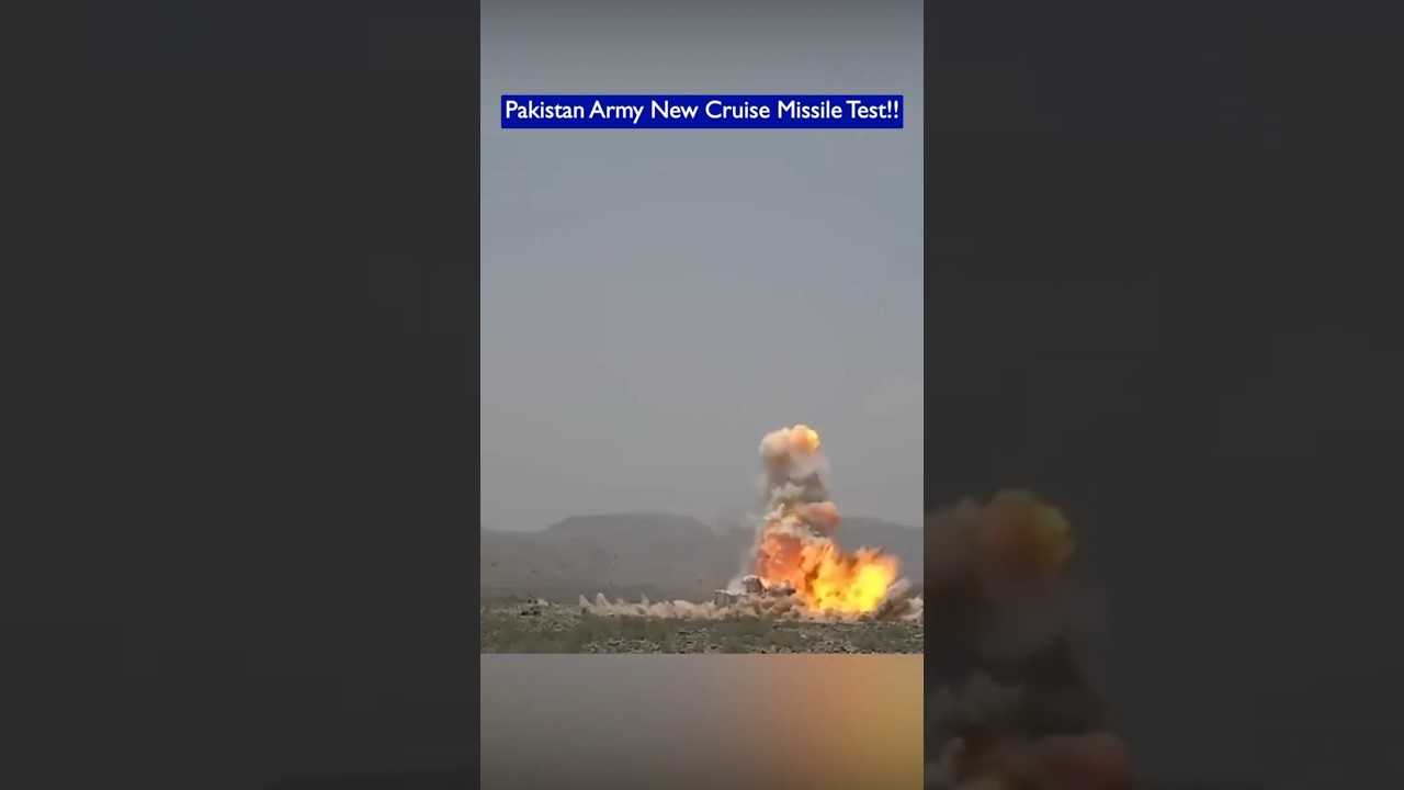 Pakistan Army Tests New Fateh-4 Cruise Missile - Air Defense Radar Hit!!