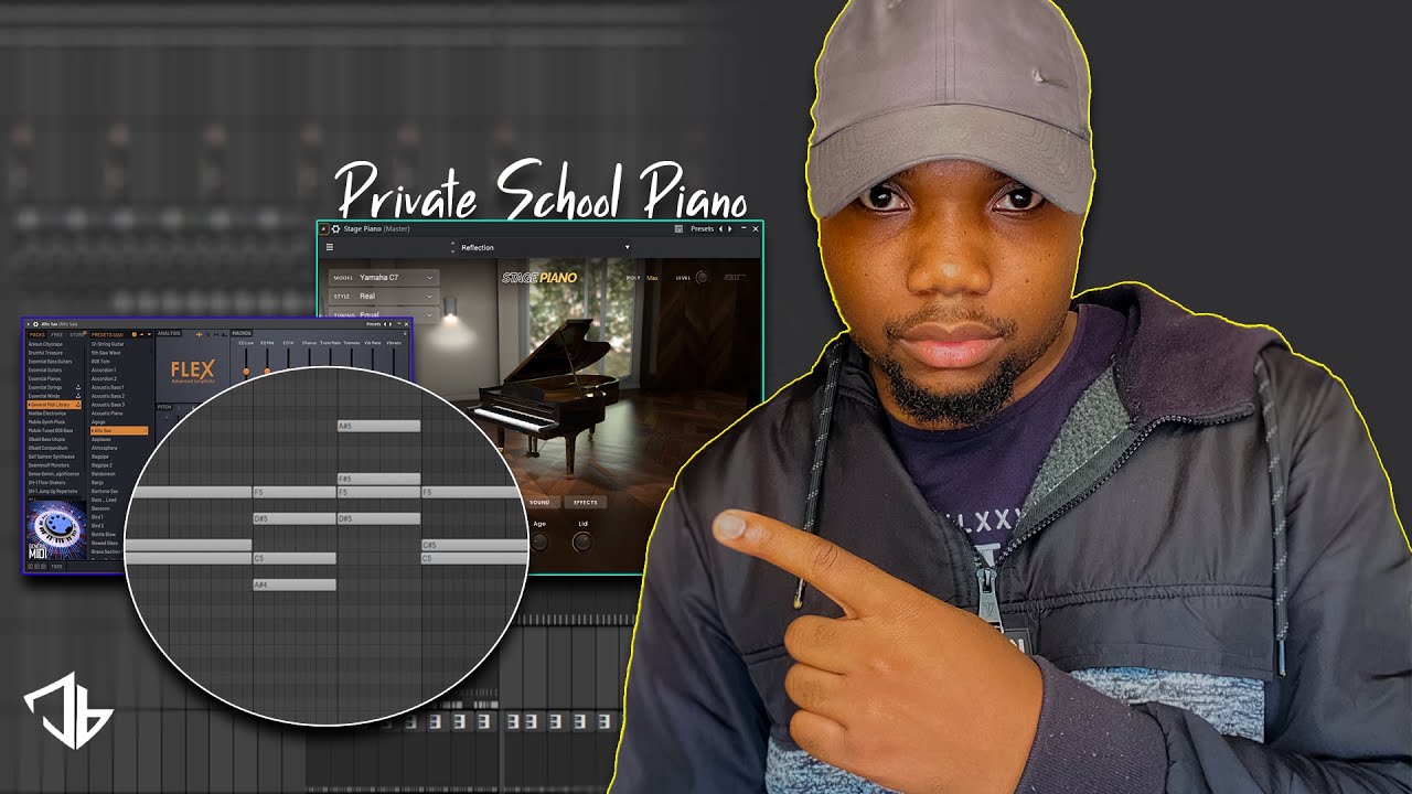 Making A Private School Amapiano Type Beat (Sunday Session EP2🎹)