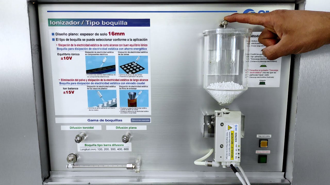 Cápsula: IONIZADORES SMC. La solución a tus problemas de electrostática