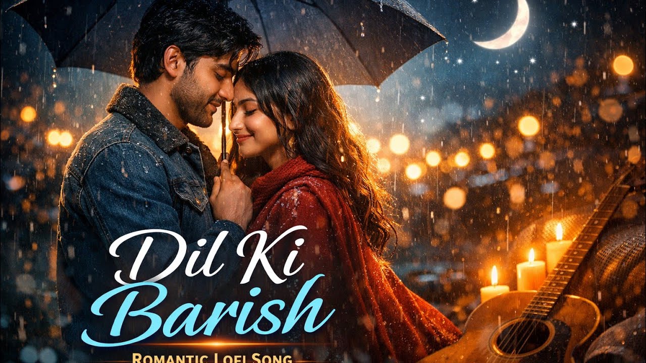 Dil Ki Barish 🌧️ | Romantic Lofi Hindi Song | Rainy Night Love Vibes