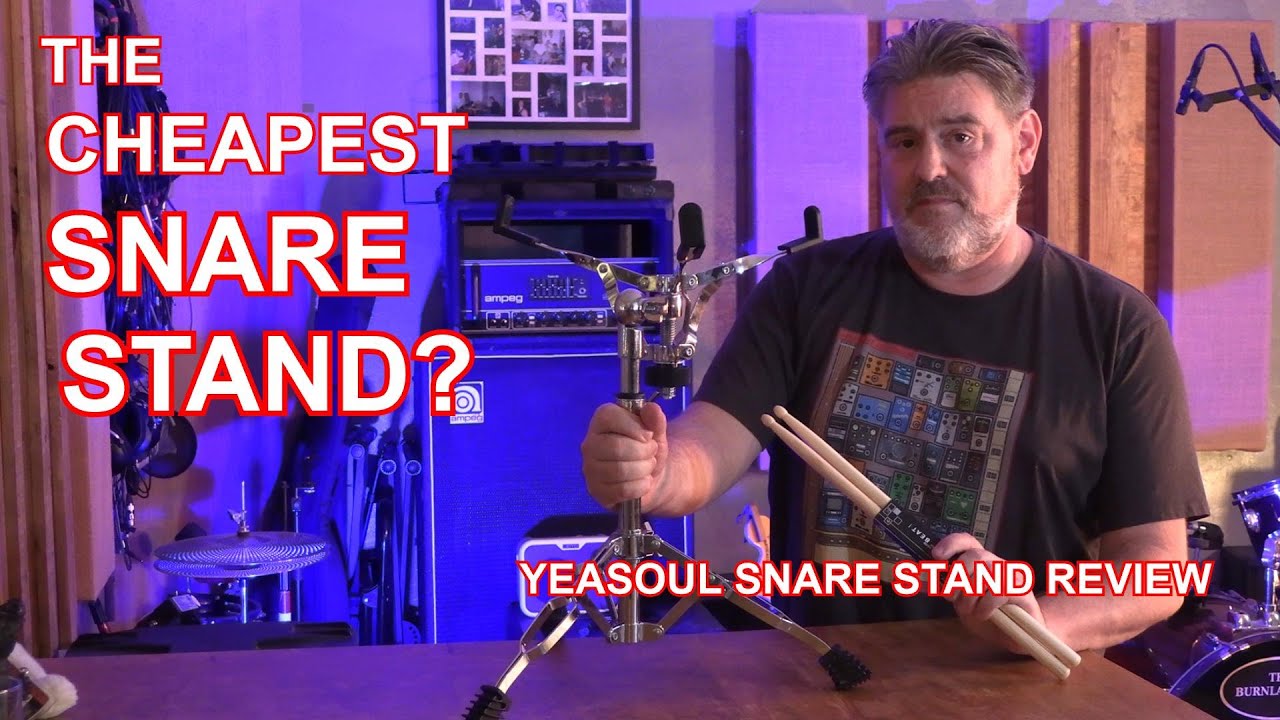 The Cheapest Snare Stand? - Yeasoul Snare Stand Review
