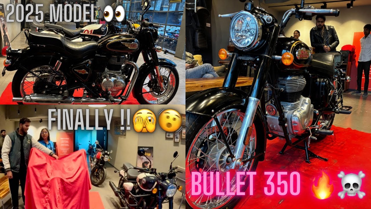 DELIVERY OF BATTALION BLACK 350 ⚡️ || BULLET 350 NEW MODEL ||