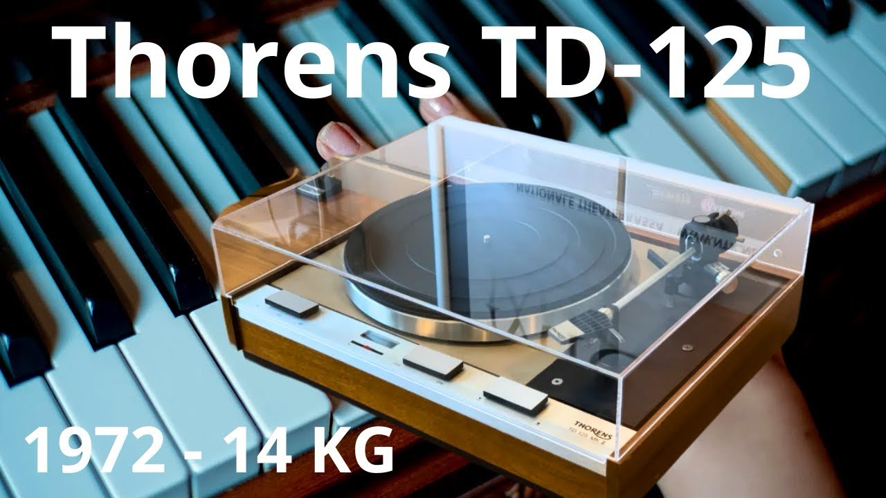 PLATINE VINYLE THORENS TD 125 MK II 🇨🇭le savoir faire 👌