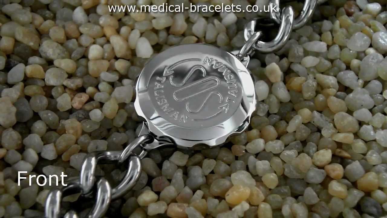 SOS Talisman Bracelet (Man's) Stainless Steel ST13 235-501
