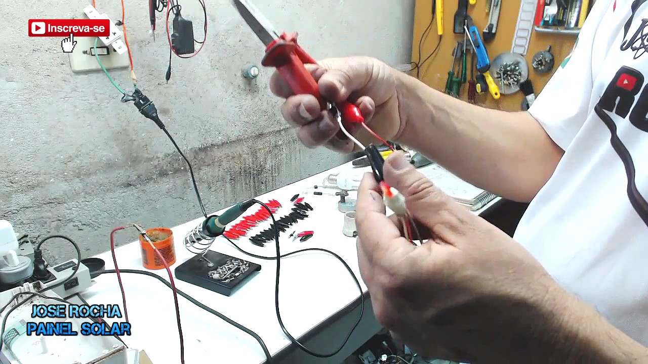 COMO FAZER UMA FERRAMENTA PARA TESTAR DIODO DE MICROONDAS PARTE 1 JOSE ROCHA
