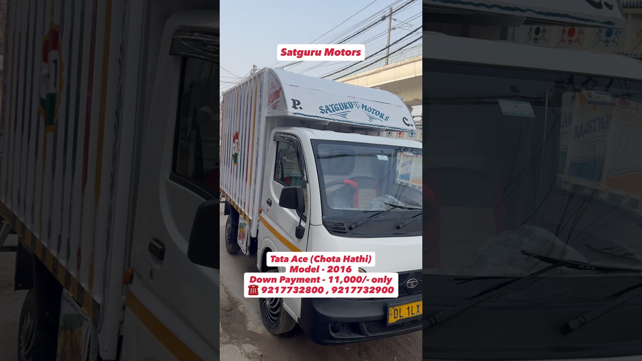 For Sale :- Tata Ace, Model-2016, at SATGURU MOTORS, For more details please read description.