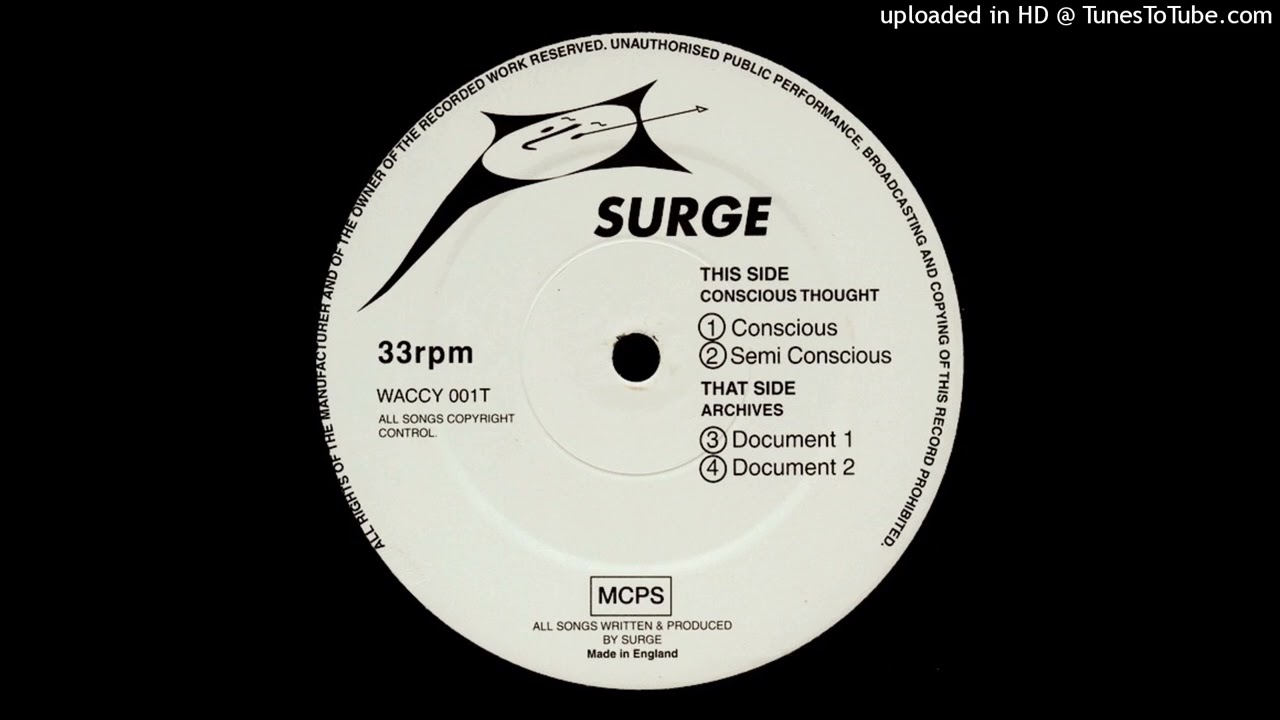 Surge - Conscious [WACCY 001T]
