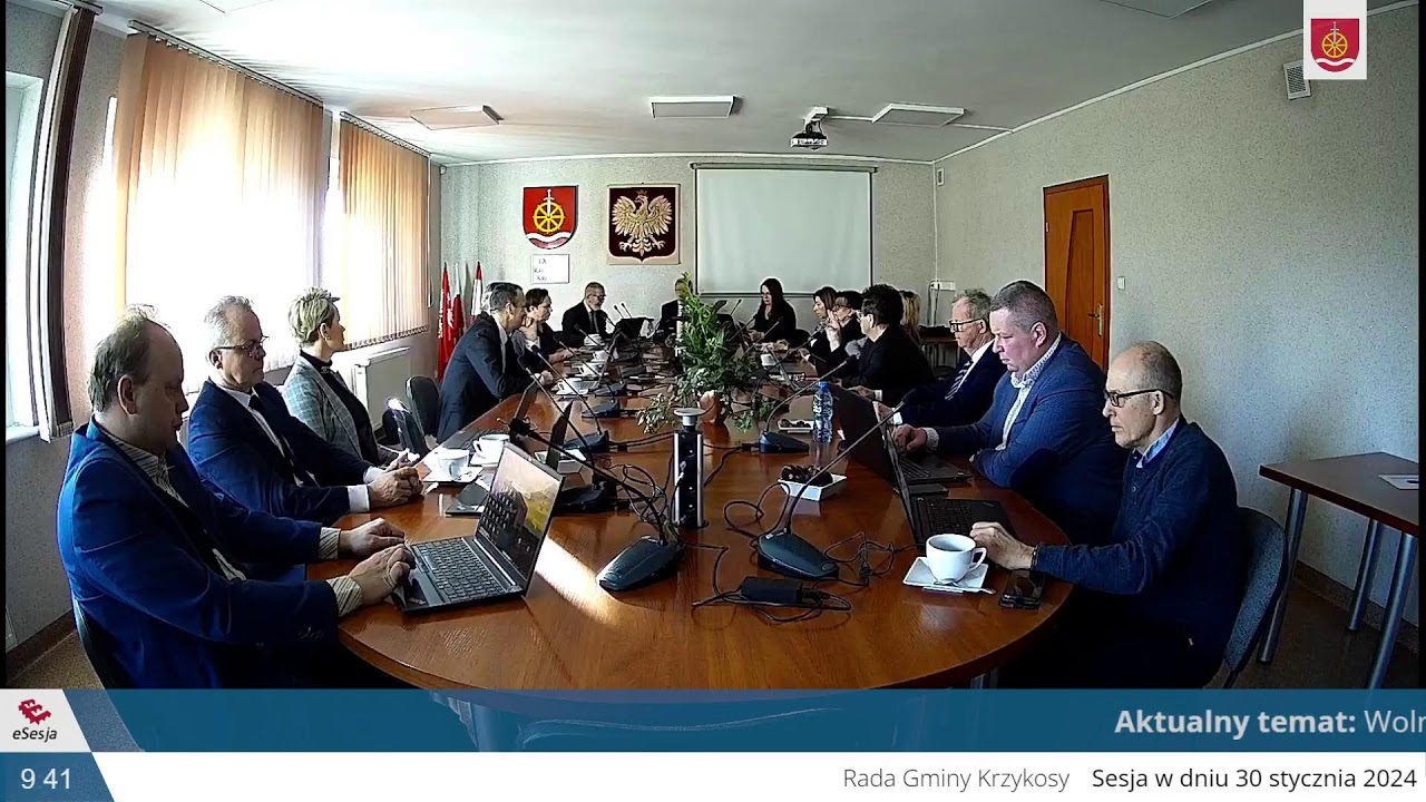 LXI Sesja Rady Gminy Krzykosy
