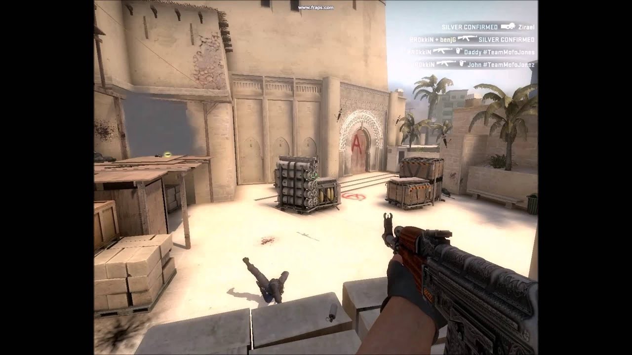 CSGO 1v4 at matchpoint