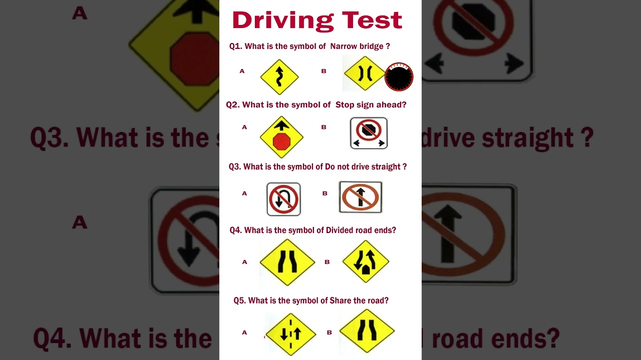 Подготовка к экзамену по вождению #викторина #викторина #ontariog1test