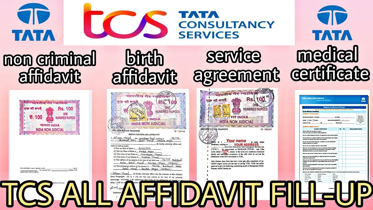 TCS BGC DOCUMENTS UPLOAD |TCS ALL AFFIDAVIT FILL-UP| SERVICE AGREEMENT |NCA|TCS BGC DOCUMENTS UPLOAD