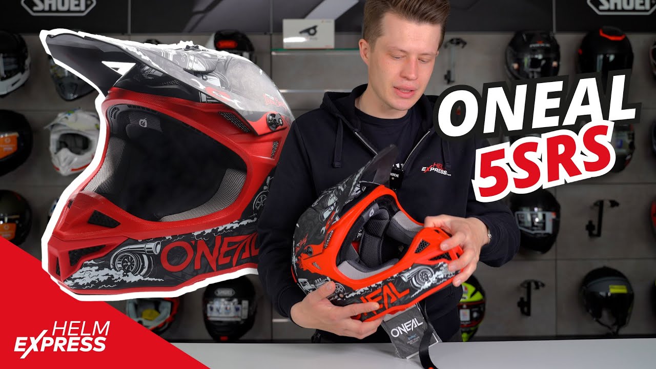 ONEAL 5SRS Motocrosshelm [Unboxing & Produktvorstellung] | Helmexpress.com
