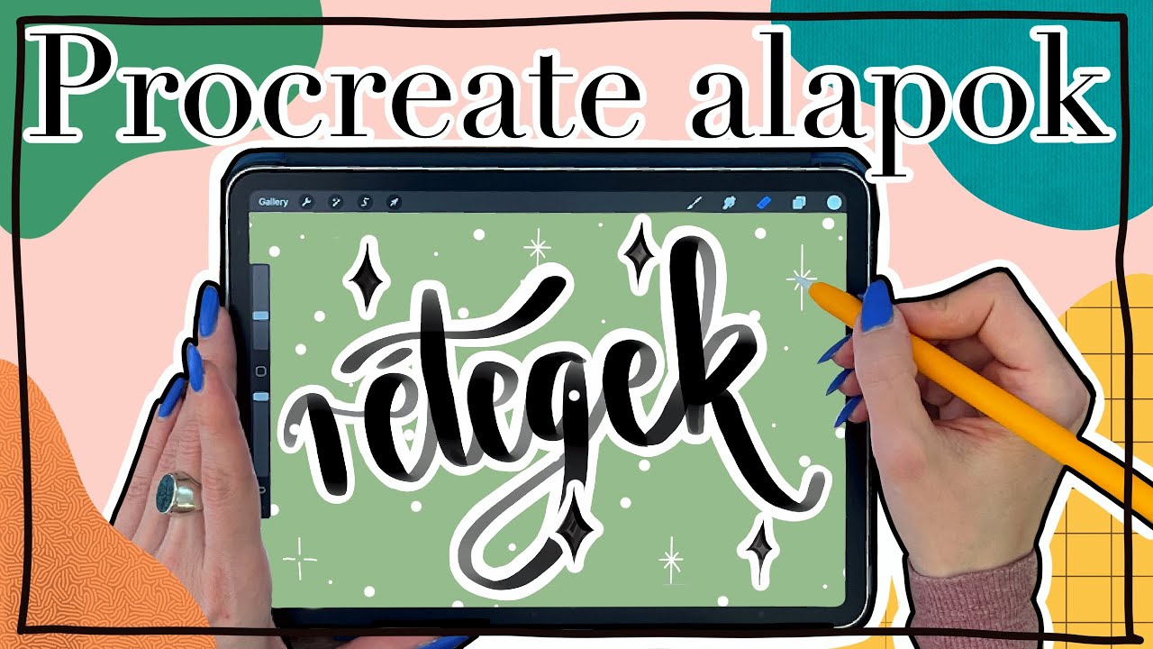 A RÉTEGEK működése részletesen KEZDŐKNEK, magyarul! || PROCREATE TUTORIAL