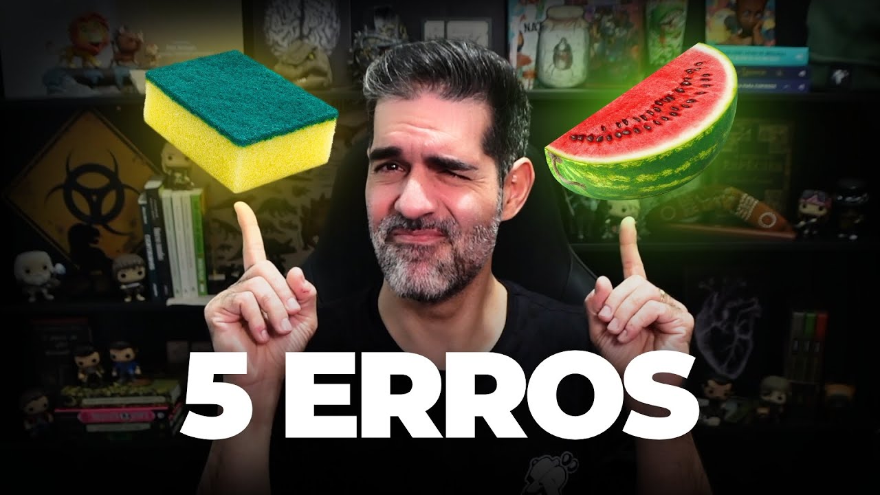 5 ERROS que você comete na sua COZINHA e que a BIOLOGIA resolve