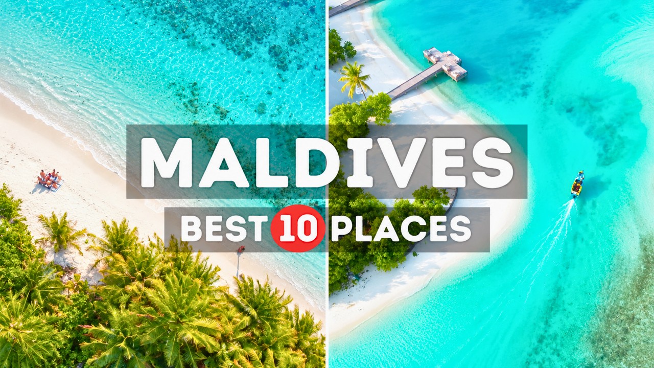 Amazing Places to visit in Maldives - Travel Video