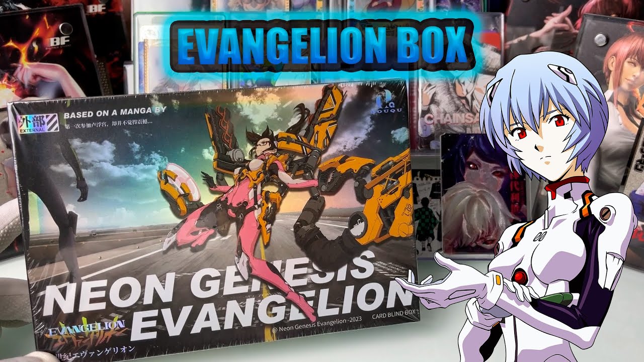 EVANGELION CARDS  BOX