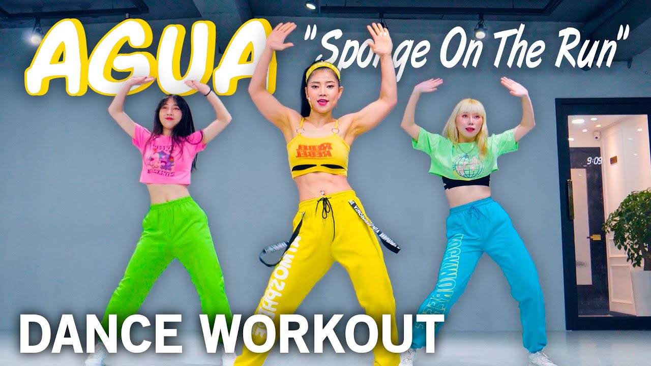 [Dance Workout] Tainy, J Balvin - Agua (Sponge On The Run) | MYLEE Cardio Dance Workout, Fitness