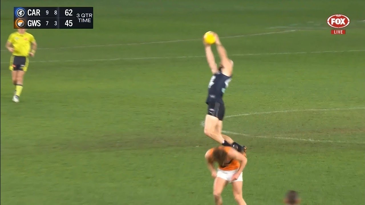 Adam Saad AFL mark of the year!