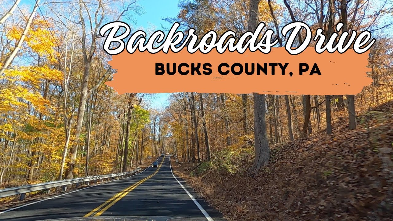 Backroads drive | Bucks County PA | autumn drive