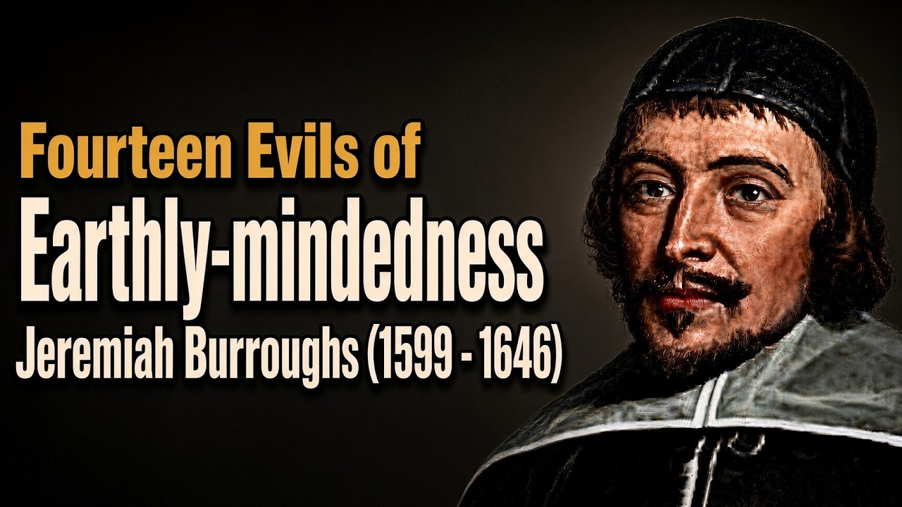Fourteen Evils of Earthly-mindedness - Puritan Jeremiah Burroughs