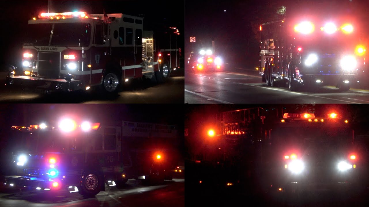 Mount Kisco FD 2nd Alarm Structure Fire Response