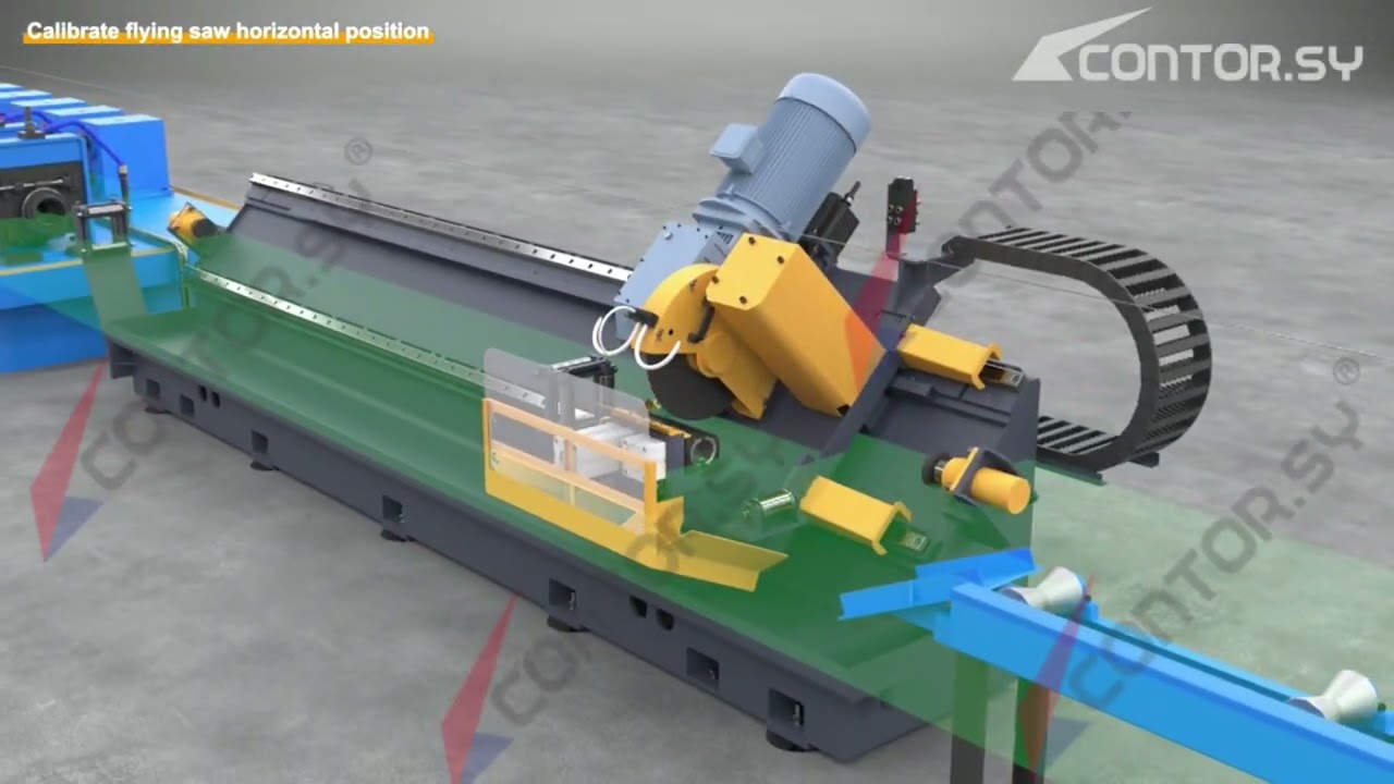 【Contor】flying saw installation video