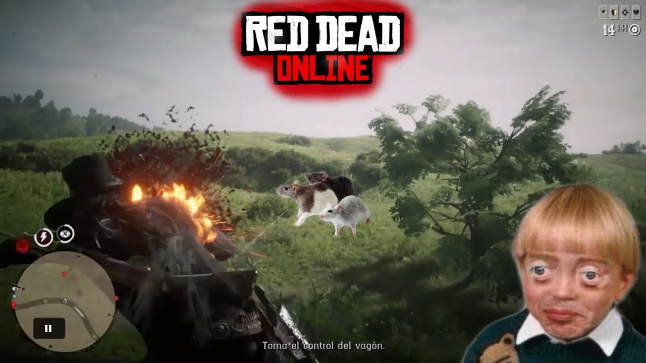 Matando tóxicos 4 vs 1 (El ataque de los novios) Red Dead online