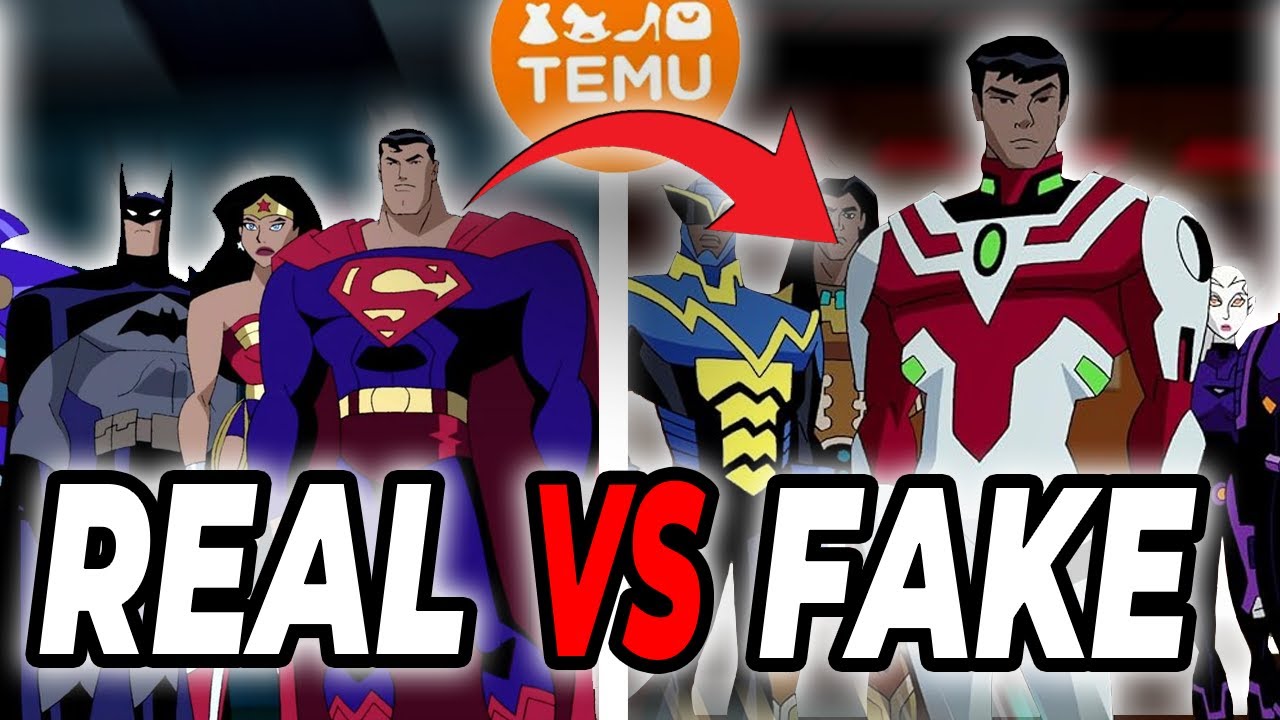 Why does Temu’s Bootleg Justice League Feel like this!?