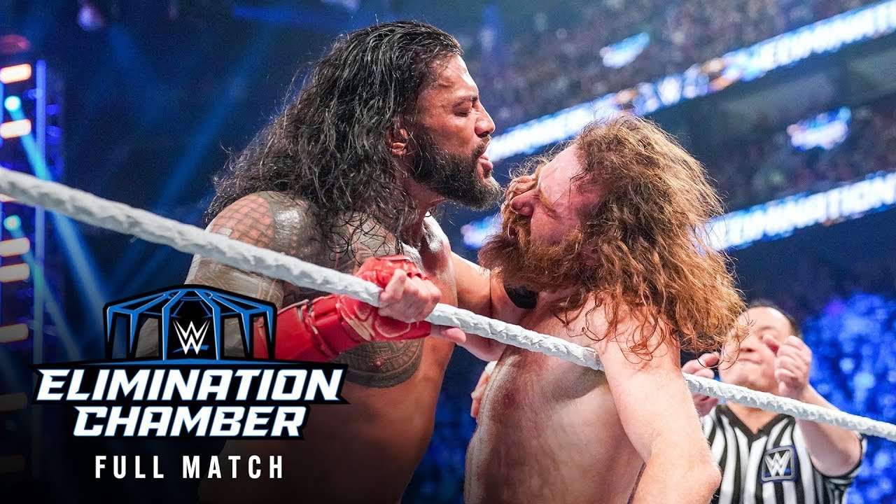 FULL MATCH — Roman Reigns vs. Sami Zayn — Undisputed WWE Universal Title: Elimination Chamber