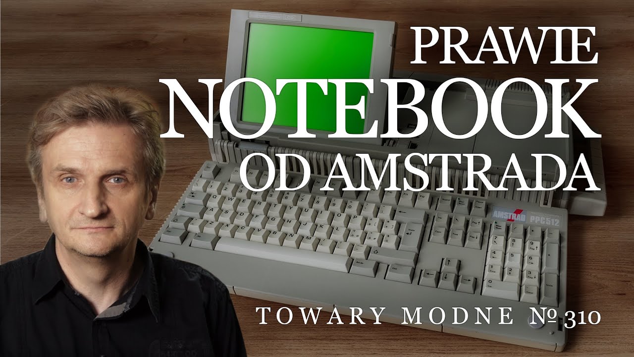 Prawie notebook od Amstrada - PPC512 [TOWARY MODNE 310]