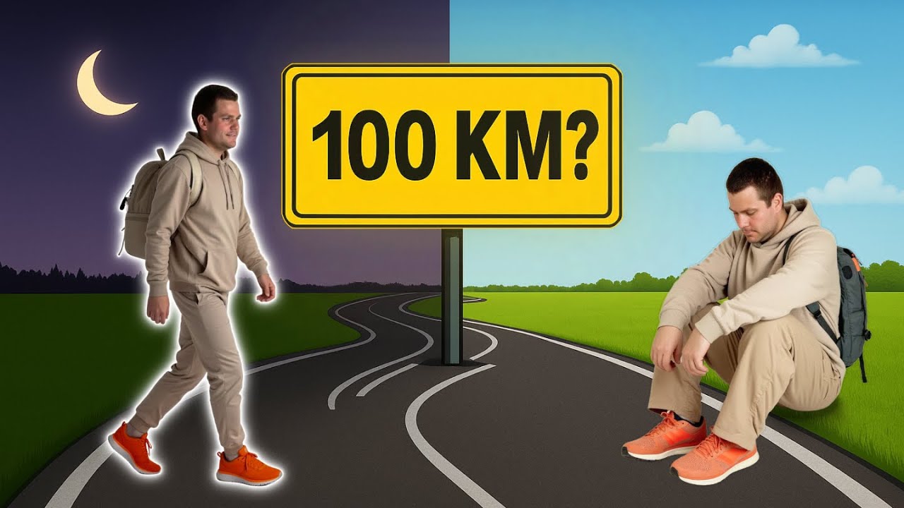 100 км за 24 часа ПЕШКОМ. Как я ИЗМЕНИЛ себя