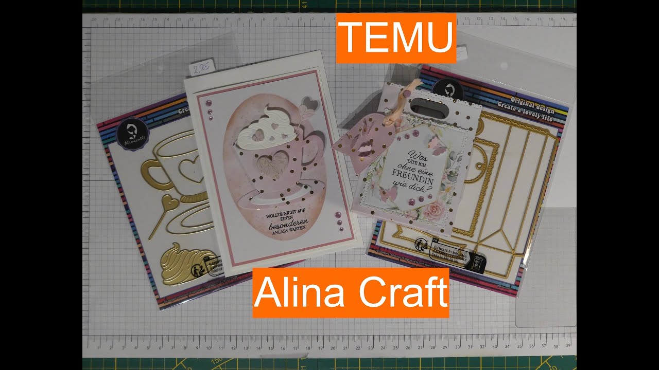 #TEMU die tollen Stanzen von Alina Craft!!!!