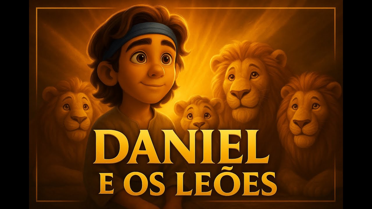 ✨ Daniel na Cova dos Leões 🦁✨ | História Bíblica Musical Infantil | Dó Ré Mi 🎶