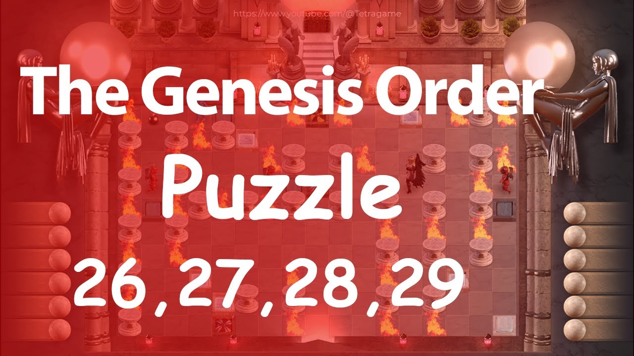 The Genesis Order - AngelCraft Puzzles walkthrough 26,27,28,29