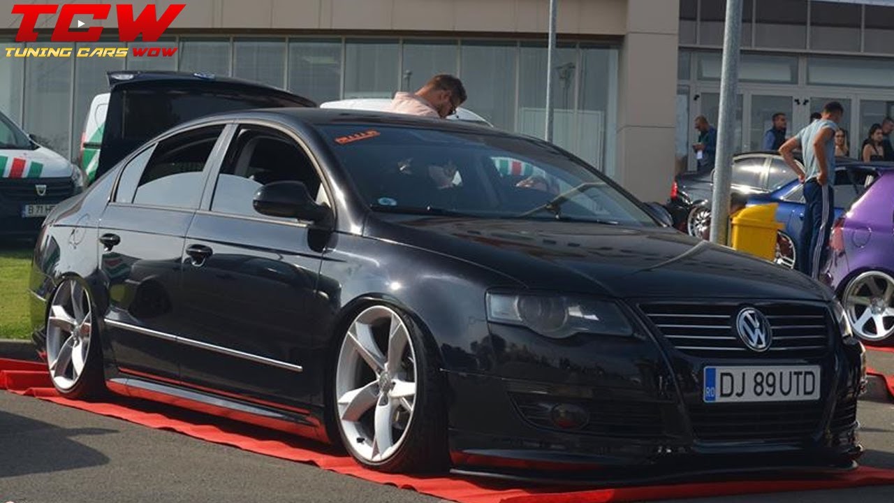 VW Passat B6 на оригинальных дисках Audi. История тюнинга от Альберто