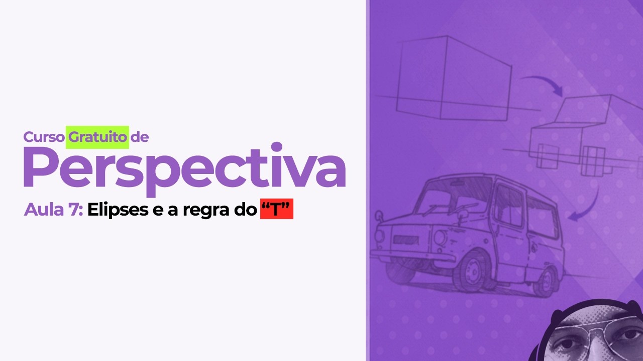 Curso de Perspectiva para Iniciantes #7 - Elipses e a regra do 