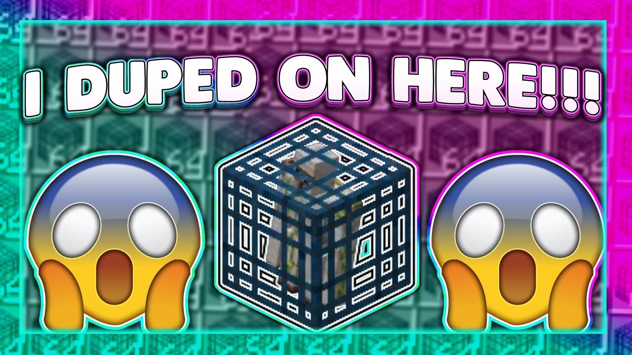 OMG Minecraft duplication glitch  1.8/1.9/1.10/1.11/1.12 multiplayer