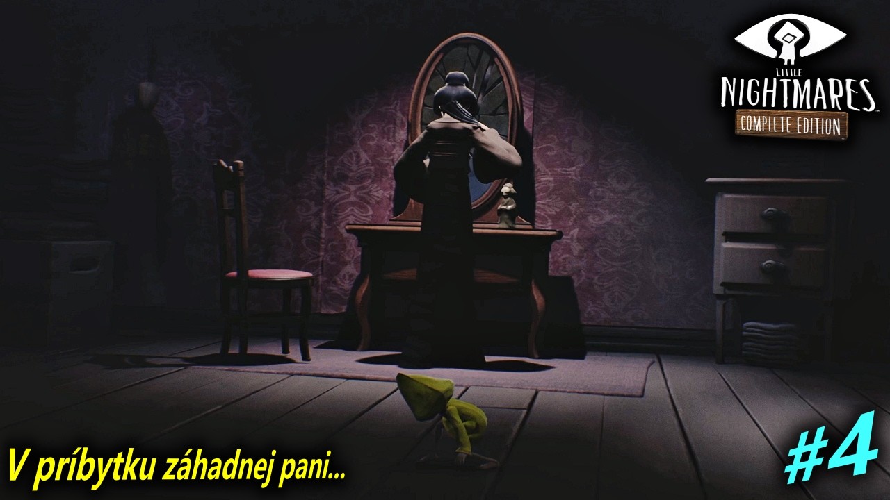 Stret so záhadnou pani (Záver hry) |#4| Little Nightmares + DLCčka SK/CZ Let's play