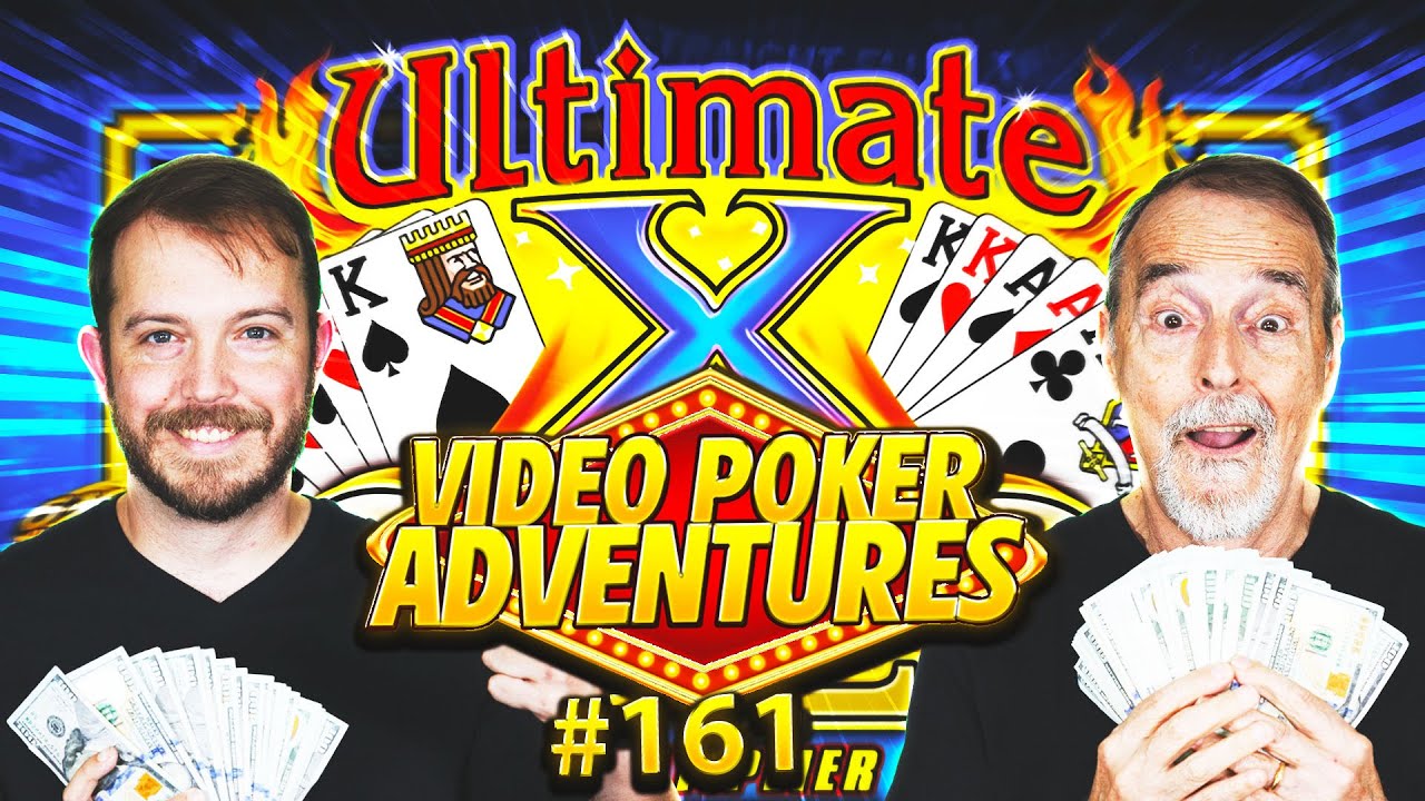 HUGE Triple Triple Bonus Win! Ultimate X Gold Video Poker Adventures 161 • The Jackpot Gents