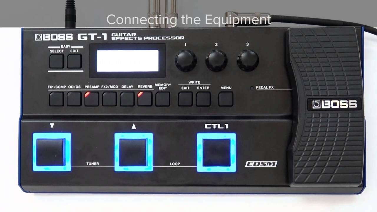 GT-1 Quick Start chapter1 : Getting Ready