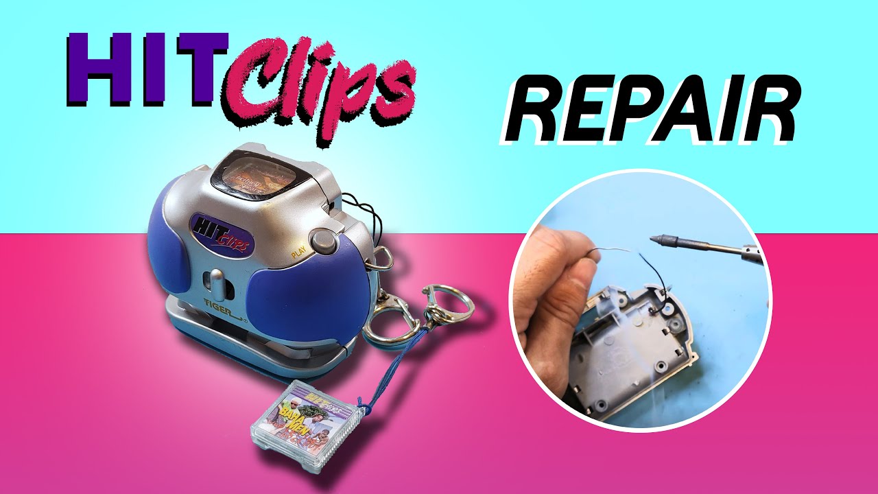 Fixing non working retro Hit Clips mini boombox player