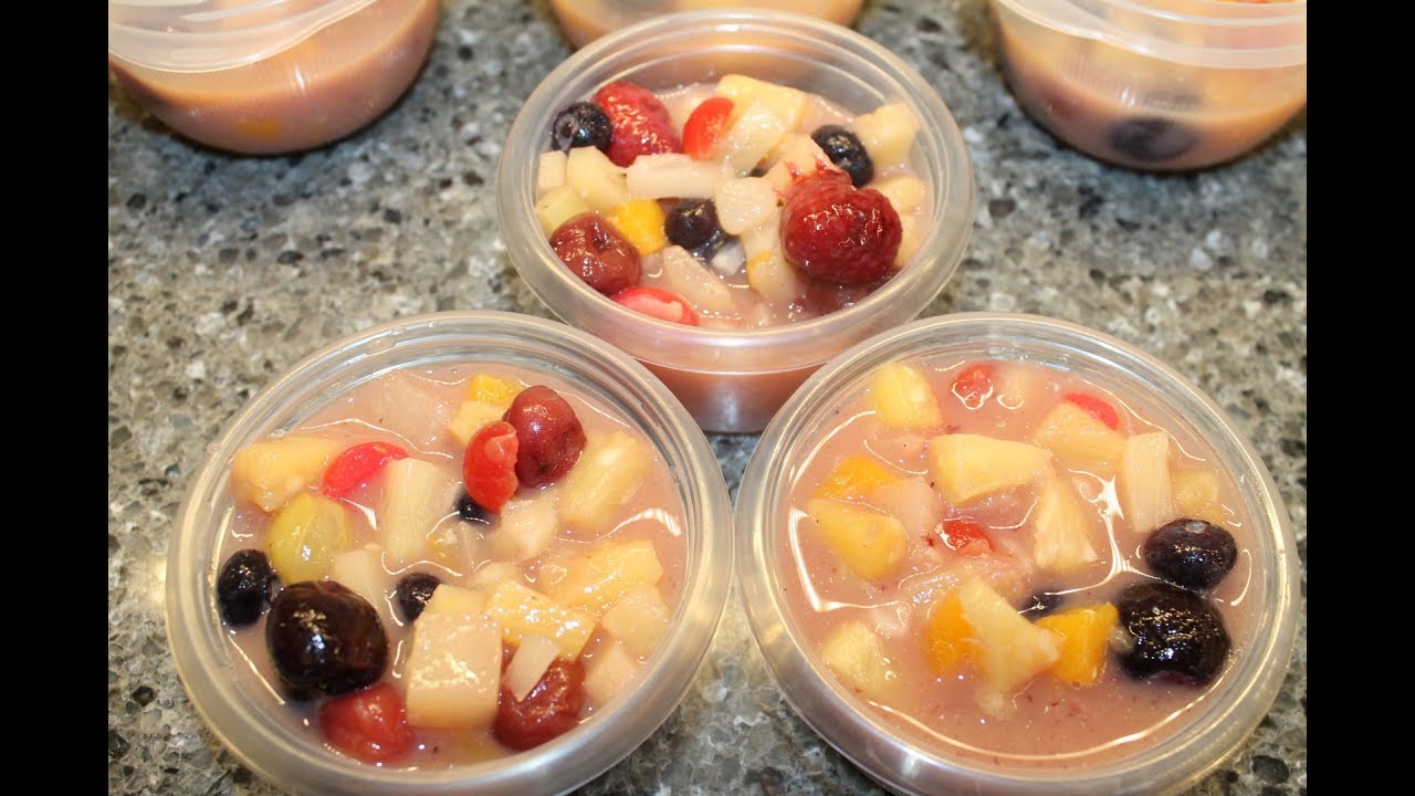 Making Fruit Salad with Vanilla Pudding &ndash; Recipe