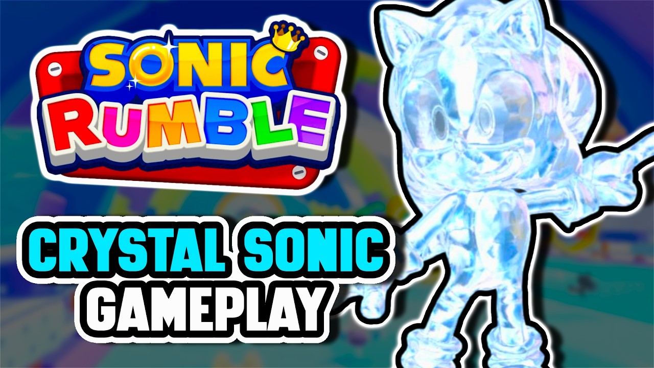 CRYSTAL SONIC GAMEPLAY - Sonic Rumble