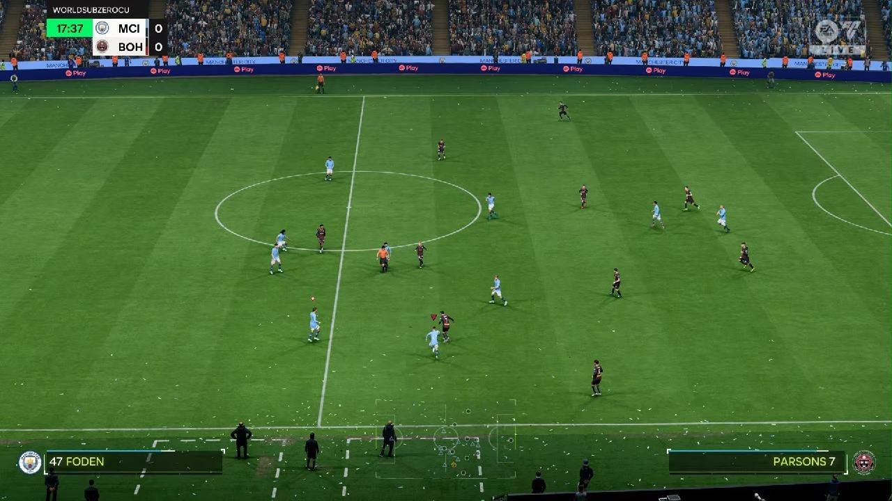 EA SPORTS FC 25:🏴󠁧󠁢󠁥󠁮󠁧󠁿Manchester City|7x0|🇮🇪Bohemians(World Of Sub-Zero Cup).
