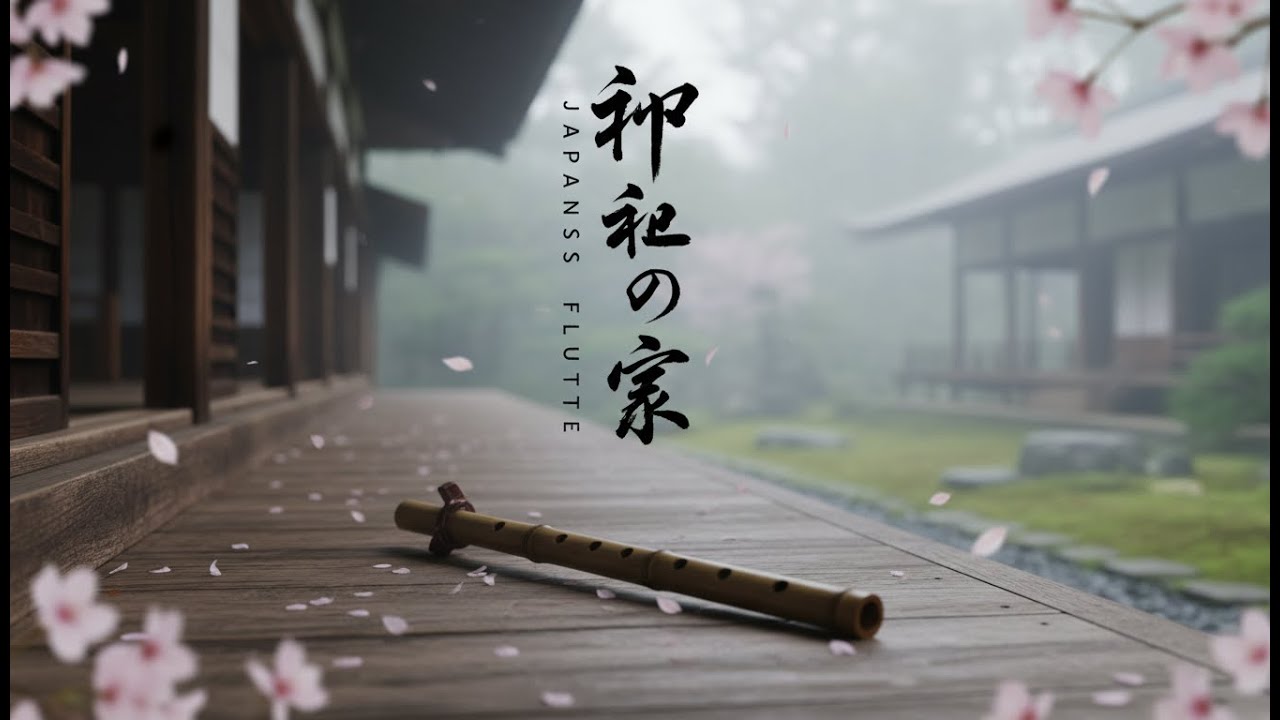 Japanese Zen Music - Japanese Flute Music For Healing, Soothing, Meditation