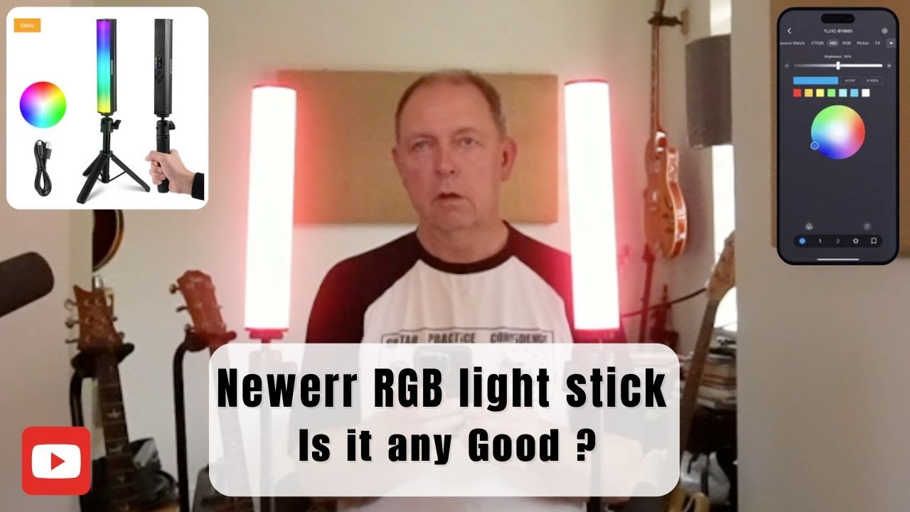 The Best Value RGB Lights - Newerr TL21C