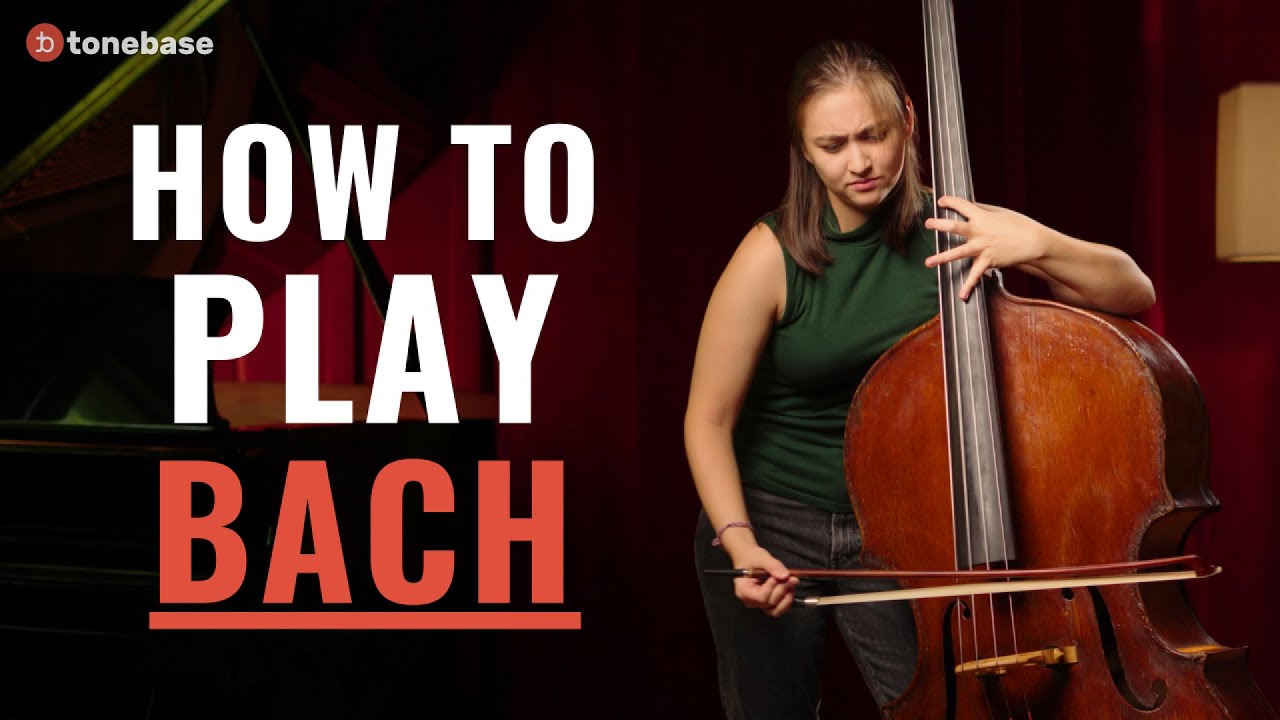 Playing Bach On Double Bass (ft. Bach Cello Suite No. 6 in D major - Prelude)