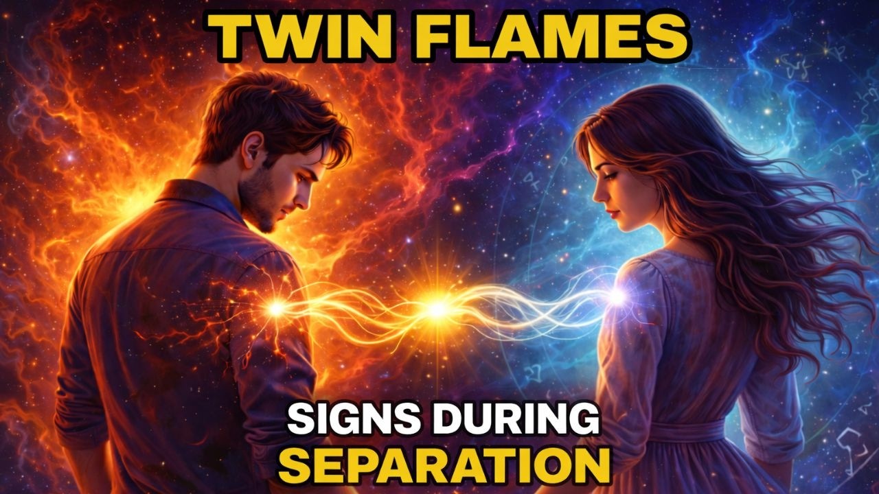 TWIN FLAMES: 7 Signs of Twin Flame Connection During Separation - divine union flame