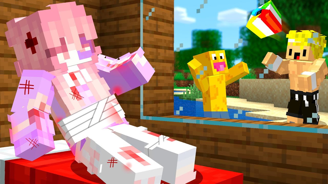 Estoy HERIDA en MINECRAFT y a NADIE le IMPORTA…