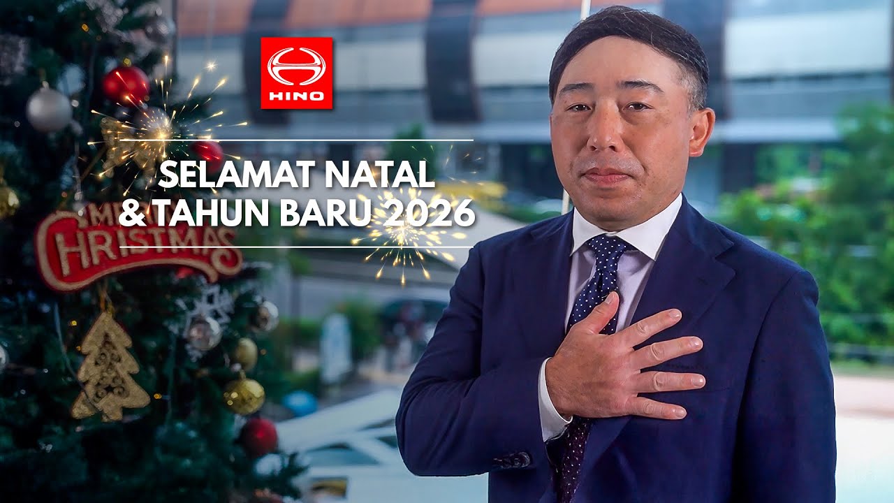 Menutup Tahun dengan Syukur, Menyambut Tahun Baru Bersama Hino. Selamat Natal dan Tahun Baru 2026